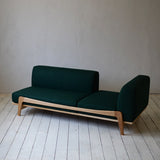 Luu Sofa green(左右反転仕様) | オーク/ウォルナット無垢材