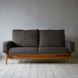 Newnormal Low Sofa 2シーター brown