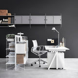 【日本代理店】String Works 昇降式デスク ホワイトラミネート