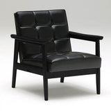 カリモク60【正規販売店】 Kチェア 1シーター ブラックブラック