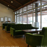 カリモク60【正規販売店】 ロビーチェア 3シーター リーベルブラウン