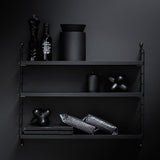 【日本代理店】String Pocket スウェーデン製 ブラックステインドアッシュ