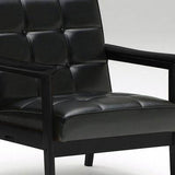 カリモク60【正規販売店】 Kチェア 1シーター ブラックブラック