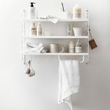 【日本代理店】String スウェーデン製 String Pocket metal ホワイト