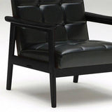 カリモク60【正規販売店】 Kチェア 1シーター ブラックブラック