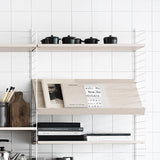 【日本代理店】String スウェーデン製 String System マガジンシェルフ ウッド