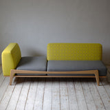 Luu Sofa dop tambourine yellow / gray | オーク/ウォルナット無垢材