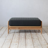 Luu Ottoman dop tambourine dark green | オーク/ウォルナット無垢材