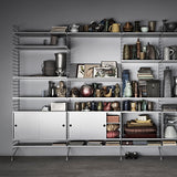 【日本代理店】String スウェーデン製 シェルフシステム 棚板78×20(3枚セット)