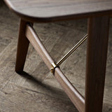 BM1160 ウォルナット オイル仕上げ (支柱:ブラス)|HUNTING TABLE ハンティングテーブル|Borge Mogensen (ボーエ・モーエンセン) カール・ハンセン&サン【正規販売店】デンマークデザイン