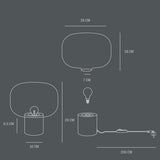 【20%OFF】【在庫限り】101 COPENHAGEN Mushroom Table Lamp