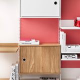 【日本代理店】String スウェーデン製 String System 片開きキャビネット 58×30