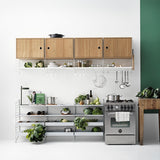 【日本代理店】String スウェーデン製 String System 片開きキャビネット 58×30