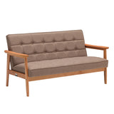 【店舗限定】カリモク60【正規販売店】 Kチェア 2シーター フラノベージュ