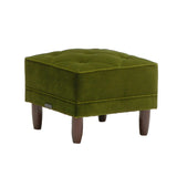 カリモク60【正規販売店】 オットマン モケットグリーン