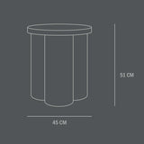 101 COPENHAGEN【日本代理店】デンマークデザイン Big Foot Table Tall Coffee