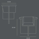 101 COPENHAGEN【日本代理店】デンマークデザイン Brutus Dining Chair Coffee