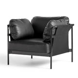 HAY【正規販売店】 CAN 1シーター ブラックレザー / ブラックベース