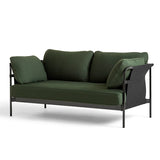 HAY【正規販売店】 CAN 2シーター グリーン / ブラックベース