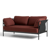 HAY【正規販売店】 CAN 2シーター ボルドー / ブラックベース