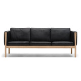 CH163 オーク オイル仕上げ THOR301 ブラックレザー|Hans. J. Wegner (ハンス・J・ウェグナー) カール・ハンセン&サン【正規販売店】デンマークデザイン