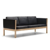 CH163 オーク オイル仕上げ THOR301 ブラックレザー|Hans. J. Wegner (ハンス・J・ウェグナー) カール・ハンセン&サン【正規販売店】デンマークデザイン