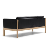 CH163 オーク オイル仕上げ THOR301 ブラックレザー|Hans. J. Wegner (ハンス・J・ウェグナー) カール・ハンセン&サン【正規販売店】デンマークデザイン