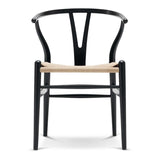 Yチェア CH24 オーク ブラック ナチュラルペーパーコード | Hans. J. Wegner (ハンス・J・ウェグナー) カール・ハンセン&サン【正規販売店】デンマークデザイン