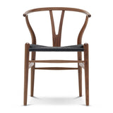 Yチェア CH24 ウォルナット オイル仕上げ ブラックペーパーコード | Hans. J. Wegner (ハンス・J・ウェグナー) カール・ハンセン&サン【正規販売店】デンマークデザイン
