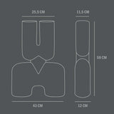 101 COPENHAGEN【日本代理店】デンマークデザイン Cobra Double Hexa Black