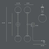 101 COPENHAGEN【日本代理店】デンマークデザイン Drop Wall Lamp Bulp Grey