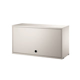 【日本代理店】String スウェーデン製 String System フリップドアキャビネット ベージュ