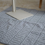 シ・コラサォン ラグマット Regioais gray / light gray