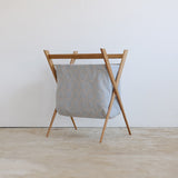 kilta magazine rack(tambourine blue)マガジンラック オーク/ウォルナット無垢材