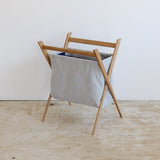 kilta magazine rack(tambourine blue)マガジンラック オーク/ウォルナット無垢材