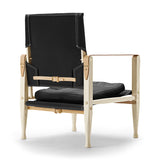 KK47000 THOR301 ブラックレザー|SAFARI CHAIR サファリチェア|Kaare Klint (コーア・クリント) カール・ハンセン&サン【正規販売店】デンマークデザイン