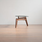 【30%OFF】 Luu Table(glass top)ノルディックアッシュ | アッシュ無垢材 - 北欧家具 北欧インテリア通販サイト greeniche (グリニッチ)