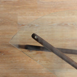 【30%OFF】 Luu Table(glass top)ノルディックアッシュ | アッシュ無垢材 - 北欧家具 北欧インテリア通販サイト greeniche (グリニッチ)