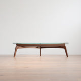 【30%OFF】 Luu Table(glass top)ノルディックアッシュ | アッシュ無垢材 - 北欧家具 北欧インテリア通販サイト greeniche (グリニッチ)