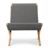 MG501 FLAT ROPE OUTDOOR チャコール チーク|CUBA CHAIR キューバチェア カール・ハンセン&サン【正規販売店】デンマークデザイン