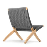 MG501 FLAT ROPE OUTDOOR チャコール チーク|CUBA CHAIR キューバチェア カール・ハンセン&サン【正規販売店】デンマークデザイン