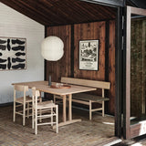 J39 オーク ソープ仕上げ | Borge Mogensen (ボーエ・モーエンセン) フレデリシア 【正規販売店】