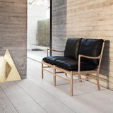 OW149-2 オーク ホワイトオイル仕上げ THOR310 アイボリーレザー|COLONIAL SOFA コロニアルソファ|Ole Wanscher (オーレ・ヴァンシャー) カール・ハンセン&サン【正規販売店】デンマークデザイン