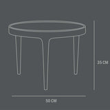 101 COPENHAGEN 【日本代理店】デンマークデザイン Phantom Table Low Chrome - 北欧家具 北欧インテリア通販サイト greeniche (グリニッチ)