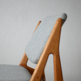 Arne Vodder & Anton Borg model"Ella" Dining Chair D-R403D103A