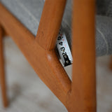 Arne Vodder & Anton Borg model"Ella" Dining Chair D-R403D103A