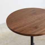 Round Cafe Table Φ700|ウォルナット無垢材