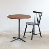 カフェテーブル Φ700 ウォルナット × J46 カフェスタイルセット【Cafe Table 10%OFF】