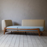 Luu Sofa ecru / aqua | オーク/ウォルナット無垢材