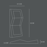 101 COPENHAGEN 【日本代理店】デンマークデザイン Sculpt Wall Art Face Mini Dark Grey